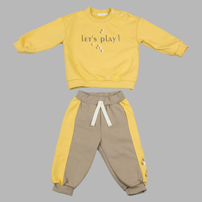 Спортивный костюм Lets play Чуди Кидс 523425Ц2 жёлтый 01